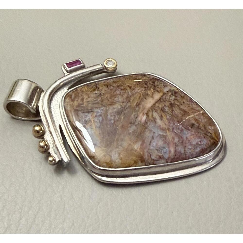 🆕LISTING🆕 Gemstone in a beautiful sterling setting - Picture 4 of 7